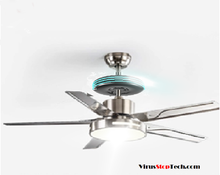 Load image into Gallery viewer, Multifunctional Ceiling Fan  Decontaminator "Virus Shield 360 ̊ - 5*52 In"