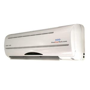 Multifunctional Wall-Ceiling-mounted Air Decontaminator "Virus Shield 120 ̊ /S- 2000"  for rooms up to 10000 ft³